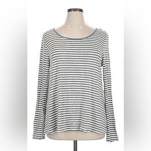 Matilda Jane Gray and White Striped Long Sleeve Tee